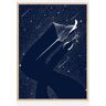 Bildverkstad Star Collector and Diver Poster (30x40 cm)