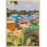 Bildverkstad Colorful Village Poster (30x40 cm)