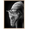 Bildverkstad White Stallion Poster (50x70 cm)