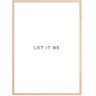 Bildverkstad Let it be Poster (50x70 cm)