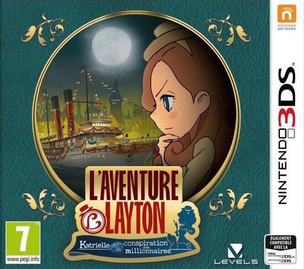 PRODUITS RECYCLES L'aventure Layton : Katrielle Et La Conspiration Des Millionnaires 3DS