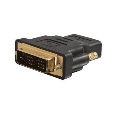 CablesToGo C2G - Adaptateur DVI-D Single Link (Mâle) vers HDMI (Femelle) - Noir