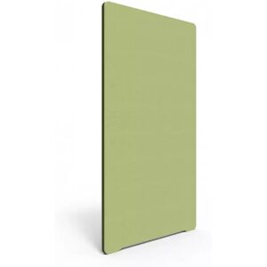 Lintex Cloison acoustique auto-portante en tissu Edge Floor, Couleur Guppy YA301 - Vert, Taille L100 x H135 cm, Palete Noir