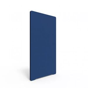 Lintex Cloison acoustique auto-portante en tissu Edge Floor, Couleur Reedfish YA309 - Bleu, Taille L80 x H165 cm, Palete Noir