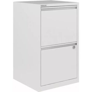 Bisley Armoire pour dossiers suspendus BS Filing Flush Front - 2 tiroirs, largeur 41,3 cm, Couleur Portland