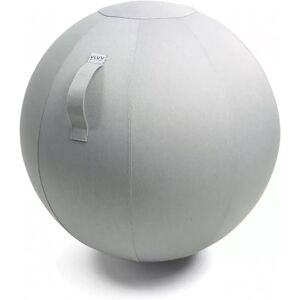 Vluv Leiv - Siege Ballon ergonomique, Couleur Silver, Dimensions Ø 60-65 cm