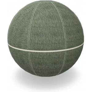 Yoga ball pour bureau ergonomique Office Ballz - Götessons, Taille Ø - 65 cm, Couleur du tissu et couleur de la fermeture eclair Omega 1-81 By Audejas 471 - Offwhite