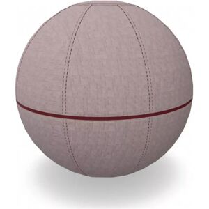 Yoga ball pour bureau ergonomique Office Ballz - Götessons, Taille Ø - 55 cm, Couleur du tissu et couleur de la fermeture eclair Slope 252 Orchid32 - Rouge bordeaux