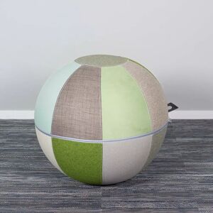 Ballon pilates d'assise ergonomique balance ball Medley - Götessons, Couleur Vert/beige