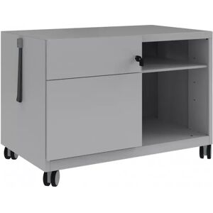 Bisley Caisson de bureau Caddy - 80 cm, Couleur Goose Grey, Version Gauche