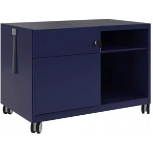 Bisley Caisson de bureau Caddy - 80 cm, Couleur Oxford Blue, Version Gauche