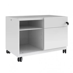 Bisley Caisson de bureau Caddy - 80 cm, Couleur Traffic White , Version Droite