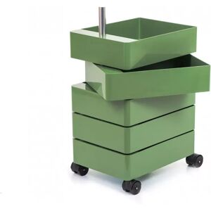 Magis Servante d'atelier bureau 360˚- 5 tiroirs, Couleur Vert