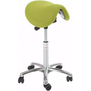 Global Siege selle Dalton Alu50 sans dossier, tissu, Couleur Vert, Assise Vinklingsbar (Easy seat)