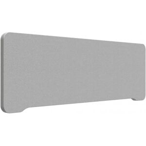 Lintex Separation de bureau acoustique en tissu Edge Table, Couleur Oscar YA307 - Gris, Taille L80 x H40 cm, Palete Gris