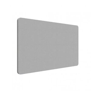 Lintex Separation de bureau acoustique en tissu Edge Table, Couleur Oscar YA307 - Gris, Taille L200 x H70 cm, Palete Gris