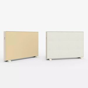 Lintex Screen Wall Unit - Mur d'insonorisation, Couleur Mellow 730 / Xpress 60162, Pietement Blanc perle, Taille L180 x H125,5 cm