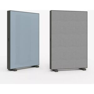 Lintex Screen Wall Unit - Mur d'insonorisation, Couleur Smooth 340 / Xpress 60003, Pietement Gris Umbra, Taille L120 x H185,5 cm