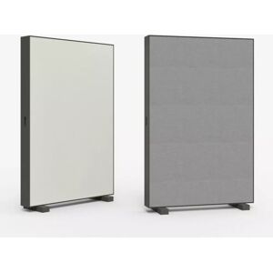 Lintex Screen Wall Unit - Mur d'insonorisation, Couleur Soft 150 / Xpress 60003, Pietement Gris Umbra, Taille L120 x H185,5 cm