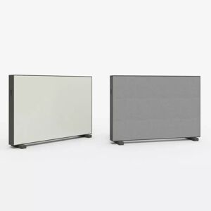 Lintex Screen Wall Unit - Mur d'insonorisation, Couleur Soft 150 / Xpress 60003, Pietement Gris Umbra, Taille L180 x H125,5 cm