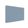 Lintex Séparation de bureau acoustique en tissu Edge Table, Couleur Blue Dolphin YA302 - Bleu clair, Taille L180 x H70 cm, Palete Blanc