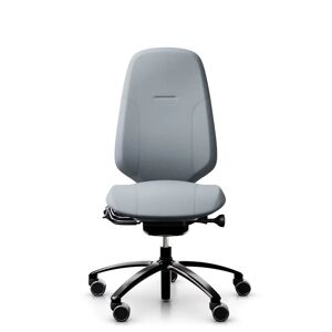Chaise de bureau RH Mereo 300, Tissu Light Grey (Select SC60139), Appui-tete Non, Accoudoirs Sans, Pietement Noir
