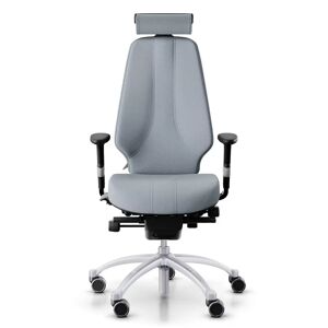 Chaise de bureau RH Logic 400 Elite 24/7, Tissu Light Grey (Select SC60139), Appui-tete Oui, Accoudoirs Avec, Pietement Argent