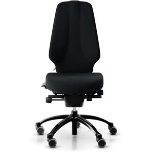 Chaise de bureau RH Logic 400 Elite 24/7, Tissu Black (Select SC60999), Appui-tete Non, Accoudoirs Sans, Pietement Noir