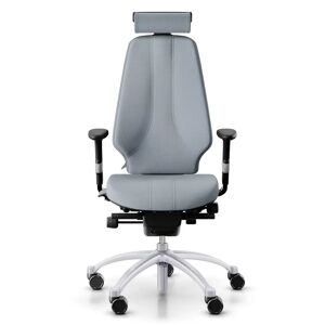 Chaise de bureau RH Logic 400 Komfort, Tissu Light Grey (Select SC60139), Appui-tete Oui, Accoudoirs Avec, Pietement Silver