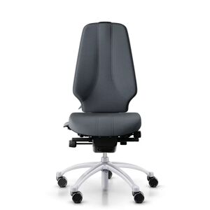 Chaise de bureau RH Logic 400 Komfort, Tissu Grey (Select SC60003), Appui-tete Non, Accoudoirs Sans, Pietement Silver