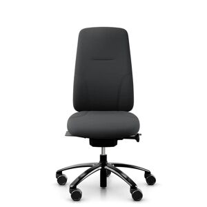 Fauteuil RH New Logic 220 - Ergonomique, Tissu Charcoal (Select SC60051), Appui-tete Non, Accoudoirs Sans, Roulettes Roulettes  pour sols souples