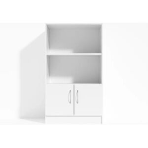 Direkt Interiör Armoire Modea - portes basses, 3 etageres, Couleur Blanc