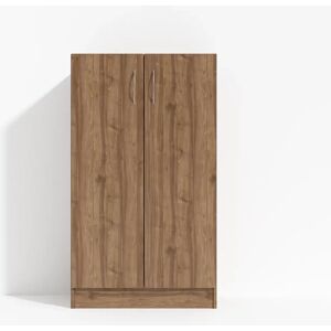 Direkt Interiör Armoire Modea -  hauteur 132,5 cm, 3 etageres, Couleur Noyer