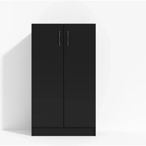 Direkt Interiör Armoire Modea -  hauteur 132,5 cm, 3 etageres, Couleur Noir