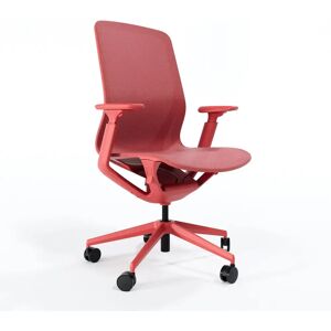 Brizley of Scandinavia Chaise de bureau Airy, Couleur Rouge