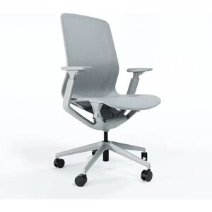 Brizley of Scandinavia Chaise de bureau Airy, Couleur Gris clair