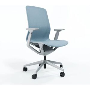 Brizley of Scandinavia Chaise de bureau Airy, Couleur Bleu clair