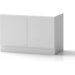 Direkt Interiör Armoire a casiers Lockers Fifty - 2 portes, Couleur Blanc, Verrou Serrure