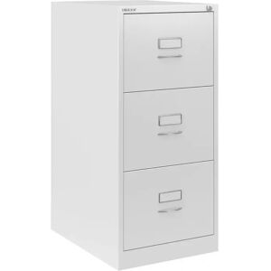 Caisson de bureau pour dossier suspendus Bisley BS - Facade classique , 3 tiroirs, Couleur Traffic White