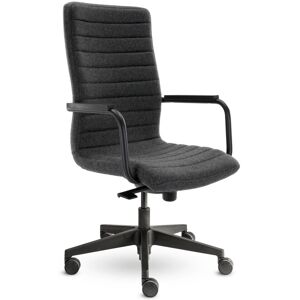 Direkt Interiör Chaise de bureau Tingsryd, Tissu Gris moyen (Fenice 602)