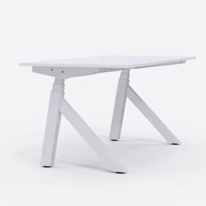 Brizley of Scandinavia Bureau assis debout Brizley AdjusTable Design, Couleur Blanc, Taille 180x80 cm