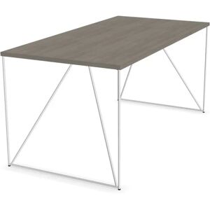 Narbutas Bureau Air, Finition White / Grey Wood, Largeur 180 cm