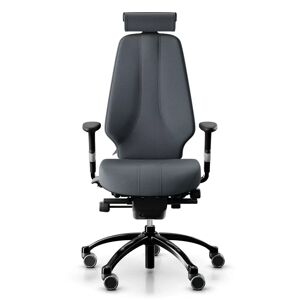 RH Chaise de bureau RH Logic 400 Elite 24/7, Tissu Grey (Select SC60003), Appui-tête Oui, Accoudoirs Avec, Piètement Noir