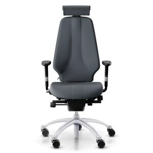 RH Chaise de bureau RH Logic 400 Komfort, Tissu Grey (Select SC60003), Appui-tête Oui, Accoudoirs Avec, Piètement Silver
