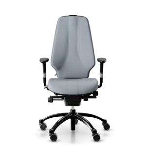 RH Chaise de bureau RH Logic 400 Komfort, Tissu Light Grey (Select SC60139), Appui-tête Non, Accoudoirs Avec, Piètement Noir