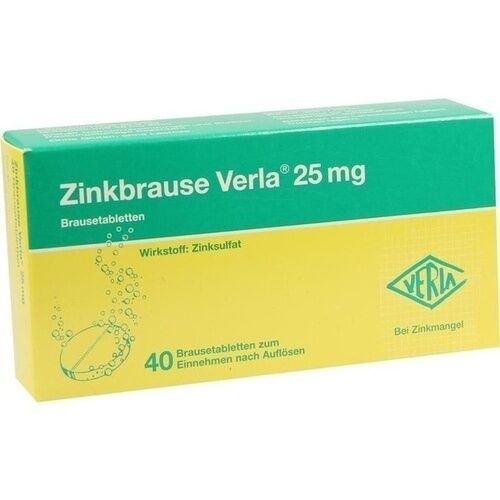 Verla-Pharm Arzneimittel GmbH & Co. KG ZINC EFFERVESCENT Verla 25 mg - Comprimés effervescents
