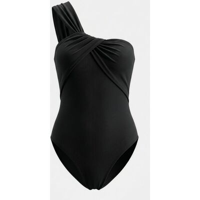 Maillot de bain 1 pièce col drapé Femme HAUTE PRESSION - Publicité Maillot de bain 1 pièce col drapé Femme HAUTE PRESSION - Publicité
