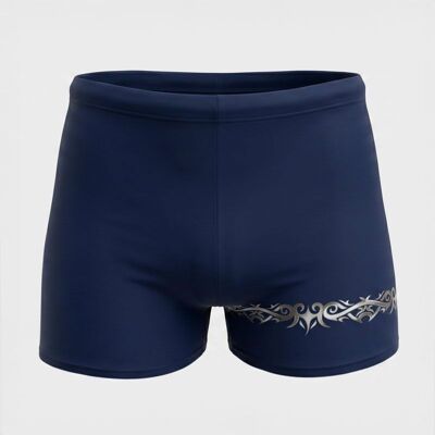 Boxer de bain élastique imprimé Homme HAUTE PRESSION - Publicité Boxer de bain élastique imprimé Homme HAUTE PRESSION - Publicité