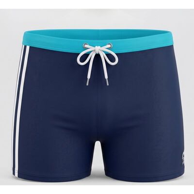 Boxer de bain avec bandes colorées Homme HAUTE PRESSION - Publicité Boxer de bain avec bandes colorées Homme HAUTE PRESSION - Publicité
