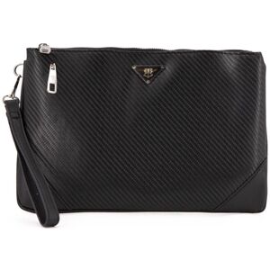 Pochette texturée poignet carbone 30x20x2cm Homme BILL TORNADE - Publicité Pochette texturée poignet carbone 30x20x2cm Homme BILL TORNADE - Publicité